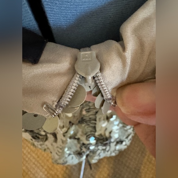 J.Crew Desert Canyon Tie Sequin Dress NWT - Picture 8 of 8